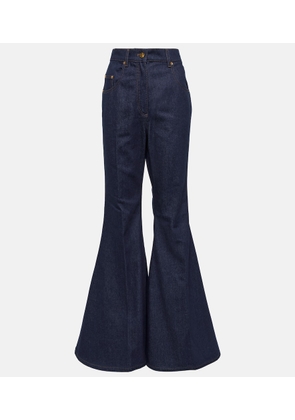 Nina Ricci High-rise flared jeans
