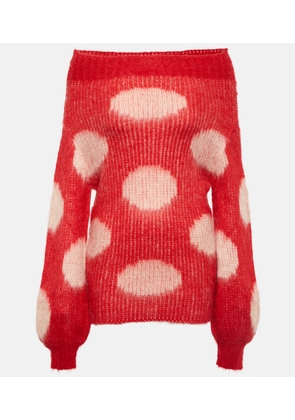 Marni Polka-dot wool-blend sweater