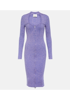 Isabel Marant Zael wool-blend midi dress