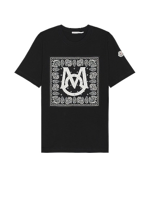 Moncler T-shirt in Black - Black. Size L (also in M, S, XL/1X).