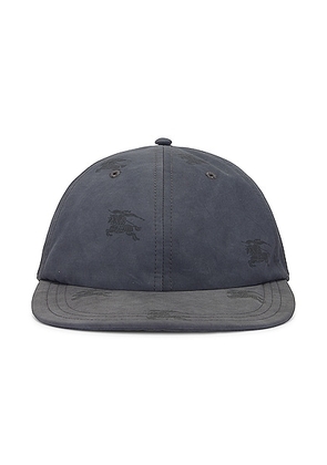 Burberry Halfdrop Hat in Black - Charcoal. Size L (also in M, S, XL).