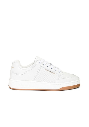 Saint Laurent SL61 Sneaker in Blanc Optique - White. Size 36.5 (also in 36, 37, 37.5, 38, 38.5, 39, 39.5, 40, 41).