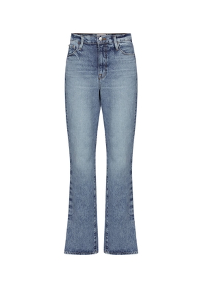 Frame Le Drew high-rise straight jeans