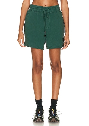 WAO The Fleece Short in green - Green. Size L (also in XL).