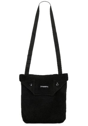Engineered Garments Shoulder Pouch in Black - Black. Size all.