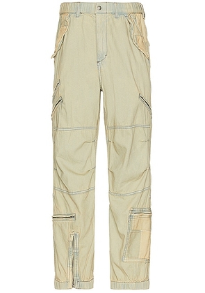 thisisneverthat Crazy Multi Zip Pant in Tint - Blue. Size M (also in S).
