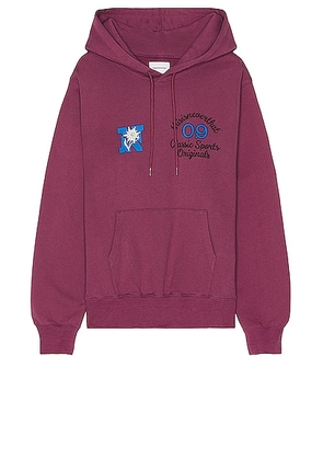 thisisneverthat Edelweiss Hoodie in Fuchsia - Fuchsia. Size L (also in M, S).
