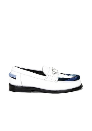 Emilio Pucci Penny Loafer in Bianco - White. Size 36 (also in 37, 38, 39, 40).