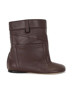 Loewe Toy Low Boot in Shitake - Brown. Size 36 (also in 37, 38, 40, 41).