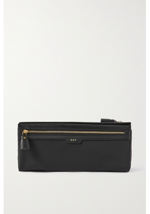 Anya Hindmarch - + Net Sustain Night And Day Recycled Shell, Pvc And Leather Cosmetics Case - Black - One size