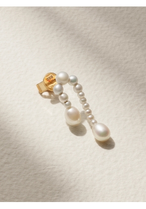 Sophie Bille Brahe - Petite Splash Nuit 14-karat Gold Pearl Single Earring - L,R