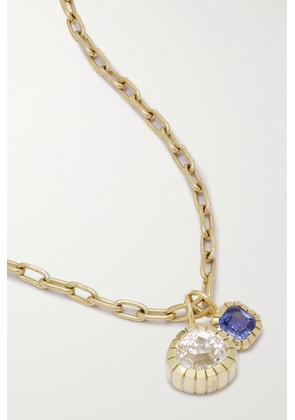 Retrouvaí - Heirloom 14-karat Gold, Kunzite And Sapphire Necklace - One size