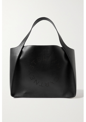 Stella McCartney - + Net Sustain Medium Perforated Vegetarian Leather Tote - Black - One size