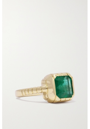 Retrouvaí - Heirloom 14-karat Gold Emerald Ring - 8