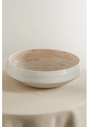 Brunello Cucinelli - Large Glazed Ceramic Bowl - Neutrals - One size