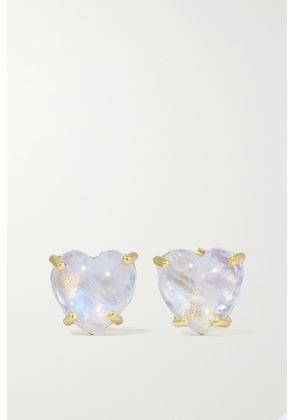 Irene Neuwirth - Love 18-karat Gold Moonstone Earrings - One size