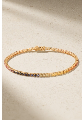 Roxanne First - 14-karat Gold Sapphire Bracelet - One size