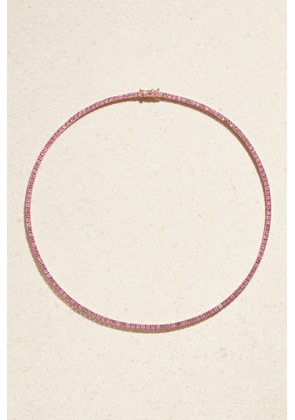 Roxanne First - 14-karat Gold Sapphire Necklace - One size