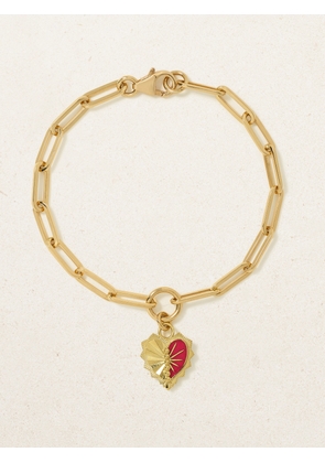 Foundrae - Reflection 18-karat Gold Enamel Bracelet - One size