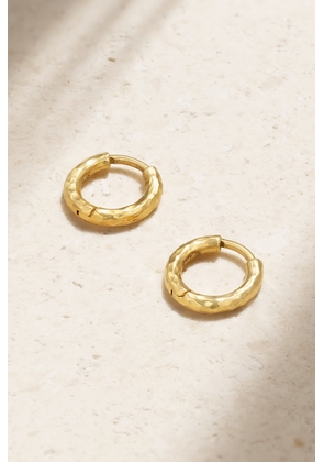 Octavia Elizabeth - + Net Sustain Micro Gabby 18-karat Recycled Gold Hoop Earrings - One size