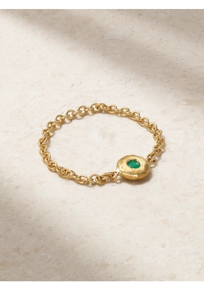Octavia Elizabeth - + Net Sustain Nesting Gem 18-karat Gold Emerald Ring - 5,6,7