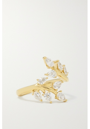 Anita Ko - Ivy 18-karat Gold Diamond Ring - 5,6,7