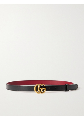Gucci - Reversible Leather Belt - Black - 65,70,75,80,85,90,95,100