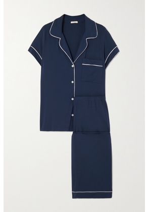 Eberjey - Gisele Stretch-modal Jersey Pajama Set - Blue - x small,small,medium,large