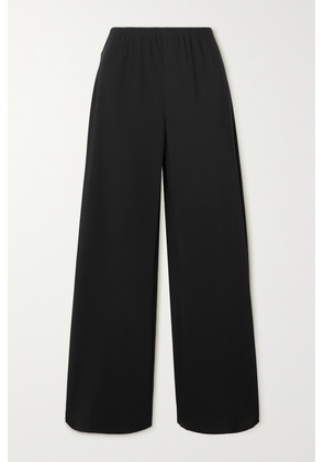 The Row - Essentials Gala Jersey Wide-leg Pants - Black - x small,small,medium,large,x large
