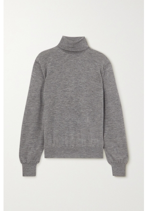 The Row - Lambeth Cashmere Turtleneck Sweater - Gray - x small,small,medium,large,x large