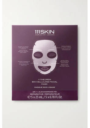 111SKIN - Y Theorem Bio Cellulose Facial Mask, 5 X 23ml - One size