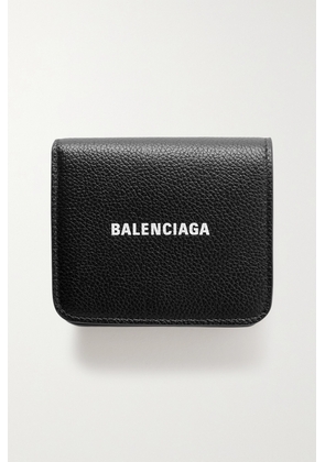 Balenciaga - Printed Textured-leather Cardholder - Black - One size