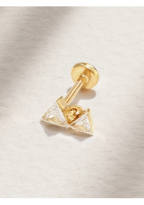 MARIA TASH - 18-karat Gold Diamond Single Earring - One size