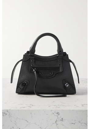Balenciaga - Neo Classic City Mini Textured-leather Tote - Black - One size