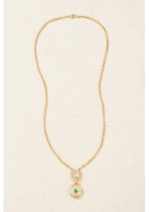 Harwell Godfrey - 18-karat Gold, Diamond And Emerald Necklace - One size