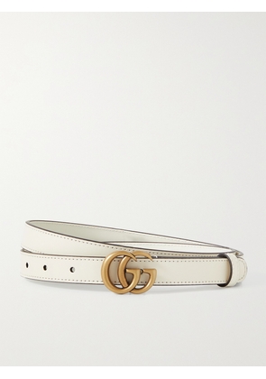 Gucci - Gg Marmont Leather Belt - Ivory - 70,75,80,85,90,95,100
