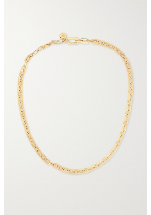 SHAY - Mini Deco Link 18-karat Gold Necklace - One size
