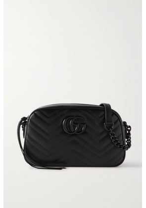 Gucci - Gg Marmont Camera 2.0 Mini Quilted Leather Shoulder Bag - Black - One size