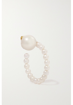 Sophie Bille Brahe - Grand Lien De Perles 14-karat Gold Pearl Single Earring - L,R