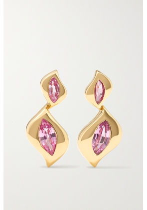 Almasika - Harmony 18-karat Gold Sapphire Earrings - One size