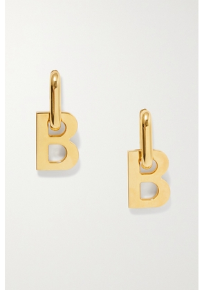 Balenciaga - Xl Gold-tone Earrings - One size