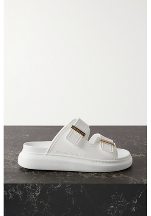 Alexander McQueen - Leather Exaggerated-sole Sandals - White - IT35,IT35.5,IT36,IT36.5,IT37,IT37.5,IT38,IT38.5,IT39,IT39.5,IT40,IT40.5,IT41