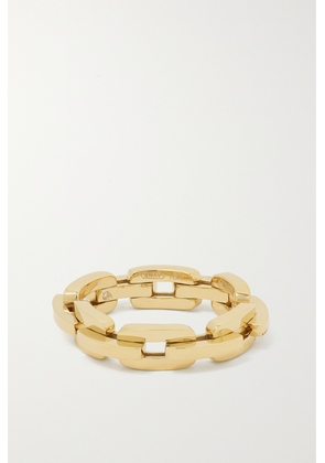 SHAY - Mini Deco Link 18-karat Gold Diamond Ring - 6,7