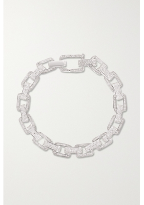 SHAY - Deco Link 18-karat White Gold Diamond Bracelet - One size
