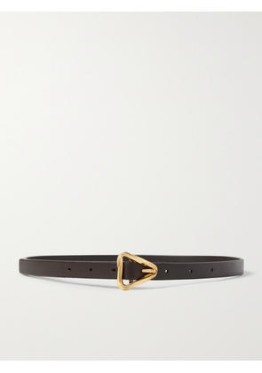 Bottega Veneta - Grasp Leather Waist Belt - Brown - 65,70,75,80,90,95,100