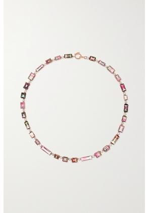 Irene Neuwirth - 18-karat Rose Gold, Tourmaline And Diamond Necklace - One size