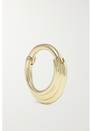 MARIA TASH - Hiranya 8mm 14-karat Gold Single Hoop Earring - One size