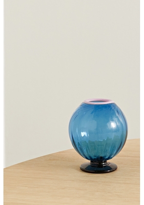 La DoubleJ - Onion Murano Glass Vase - Blue - One size