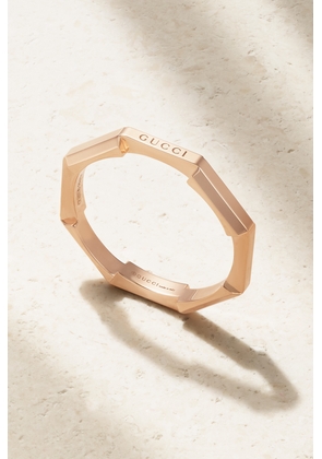 Gucci - Link To Love 18-karat Rose Gold Ring - 13,14,16