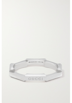 Gucci - Link To Love 18-karat White Gold Ring - 11,13,14,16